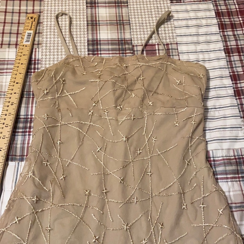 Tan dress